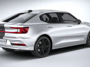 Polestar 2 BST 2023 3D Model