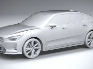 Polestar 2 BST 2023 3D Model
