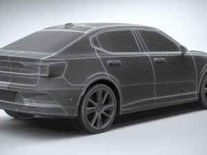 Polestar 2 BST 2023 Modelo 3D
