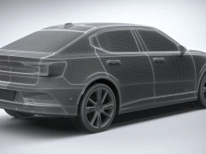 Polestar 2 BST 2023 3D Model