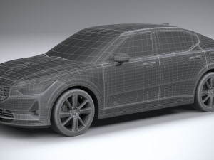 Polestar 2 BST 2023 Modelo 3D