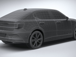 Polestar 2 BST 2023 Modelo 3D