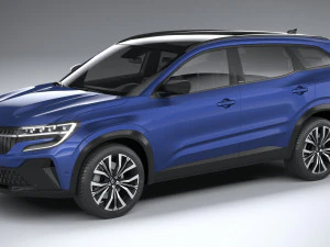 雷诺 Espace 2023 3D 模型