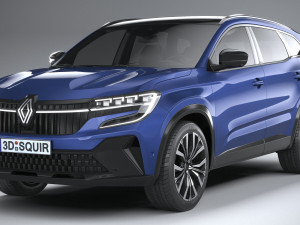 Renault Espace 2023 3D मॉडल