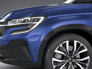 Renault Espace 2023 3D मॉडल