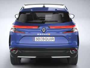 Renault Espace 2023 3D Model