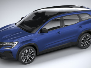 Renault Espace 2023 3D मॉडल