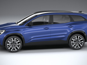 Renault Espace 2023 3D मॉडल