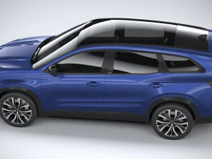 Renault Espace 2023 3D Model