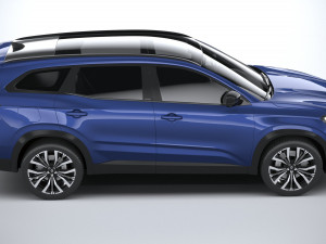 Renault Espace 2023 3D मॉडल