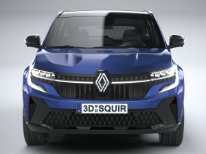 Renault Espace 2023 3D मॉडल