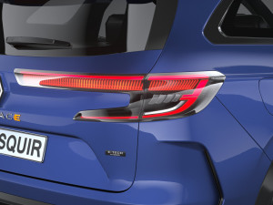 Renault Espace 2023 3D मॉडल