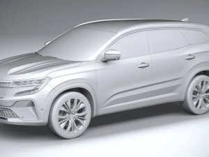 Renault Espace 2023 3D Model