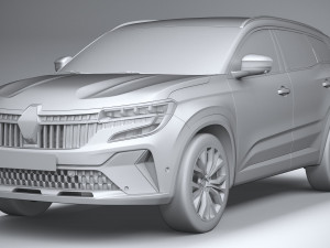 Renault Espace 2023 3D मॉडल