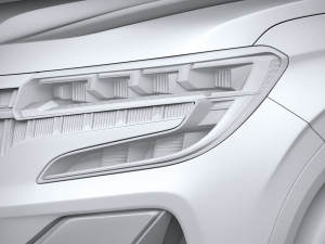 Renault Espace 2023 3D मॉडल