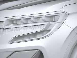 Renault Espace 2023 3D Model