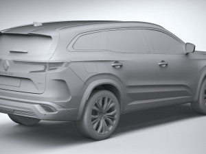 Renault Espace 2023 3D मॉडल