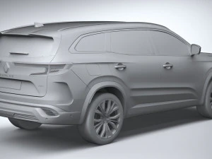 Renault Espace 2023 3D Model