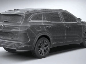 Renault Espace 2023 3D Model