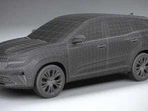 Renault Espace 2023 3D Model