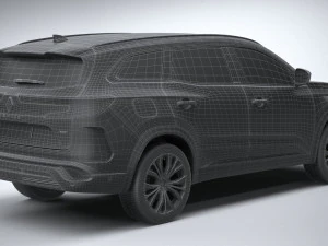 Renault Espace 2023 3D Model