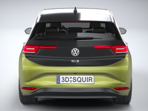 Volkswagen ID3 Pro S 2024 3D 모델