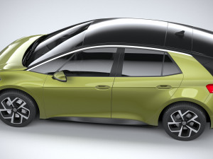 Volkswagen ID3 Pro S 2024 3D 모델
