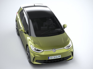 Volkswagen ID3 Pro S 2024 3D 모델