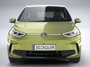Volkswagen ID3 Pro S 2024 3D 모델