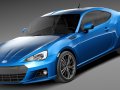 Subaru BRZ 2013 Modello 3D