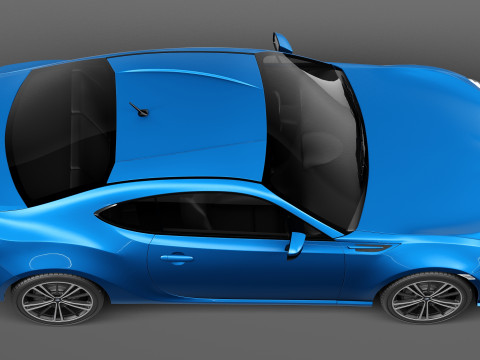 Subaru BRZ 2013 Model 3D
