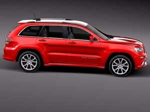 Jeep Grand Cherokee SRT8 2012 Modelo 3D