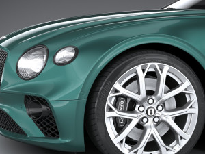 Bentley Continental GT S 2023 3D मॉडल