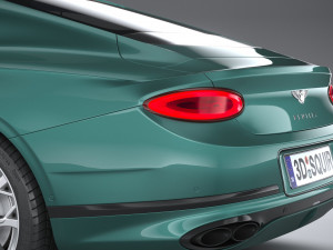Bentley Continental GT S 2023 3D मॉडल