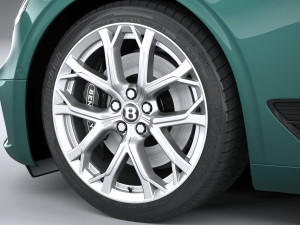 Bentley Continental GT S 2023 3D मॉडल
