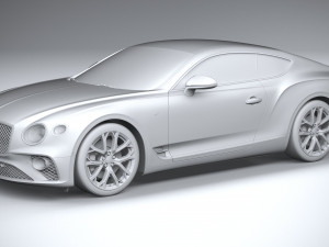 Bentley Continental GT S 2023 3D मॉडल