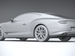 Bentley Continental GT S 2023 3D मॉडल