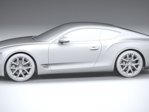 Bentley Continental GT S 2023 3D मॉडल