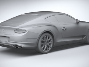 Bentley Continental GT S 2023 3D मॉडल