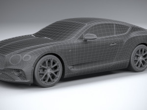 Bentley Continental GT S 2023 3D मॉडल