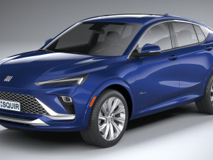 Buick Envista 2024 3D-Modell