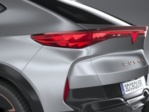 Cupra Tavascan 2024 3D 模型
