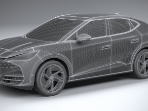 Cupra Tavascan 2024 3D 模型