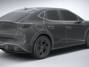 Cupra Tavascan 2024 3D 模型