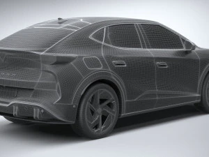 Cupra Tavascan 2024 3D Model