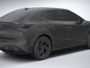 Cupra Tavascan 2024 3D 模型