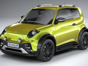 E Go Wave X 2023 3D Model