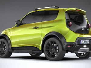 E Go Wave X 2023 3D Model