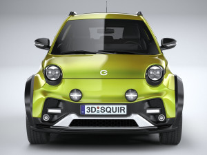 E Go Wave X 2023 3D Model