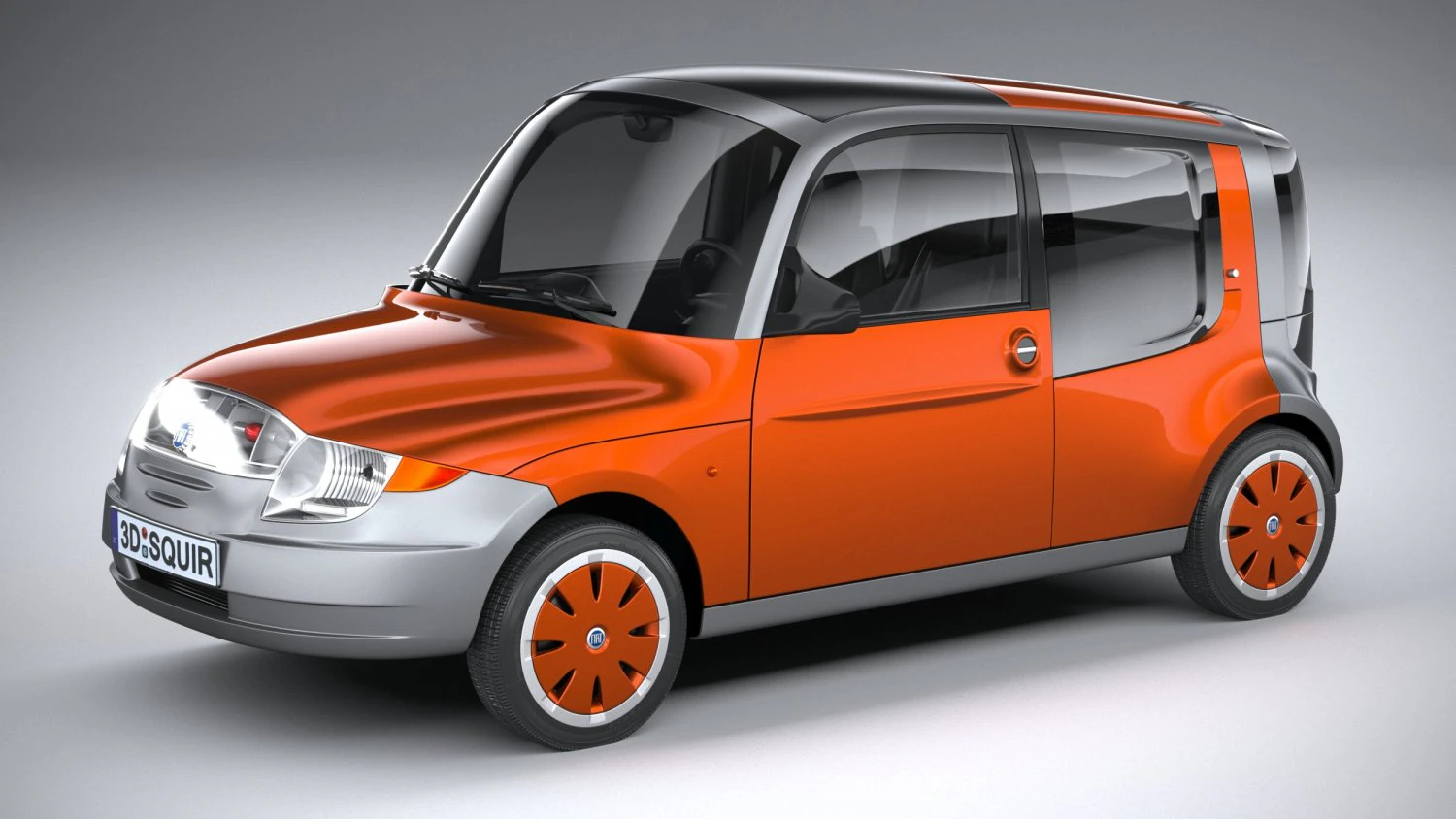 Fiat Ecobasic 1999 3D Model .c4d .max .obj .3ds .fbx .stl .blend 